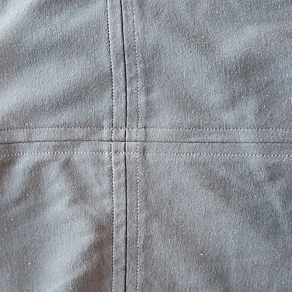 Eileen Fisher Black Sleeveless Ponte Aline Tent Dress M - Picture 5 of 8